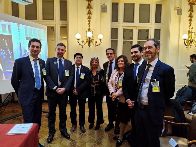 Seminario bilaterale Cile–Italia presso l'Universidad de Los Lagos, che sarà sede del CUIC (Foto di Alejandra Fuenzalida e Felipe Poga - Universidad de Chile)