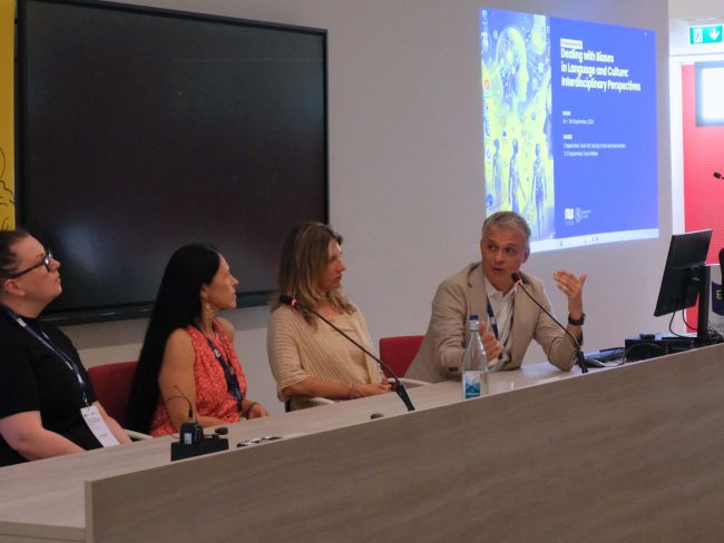 Bias Conference: Panelist discussing during Day 2 sessions