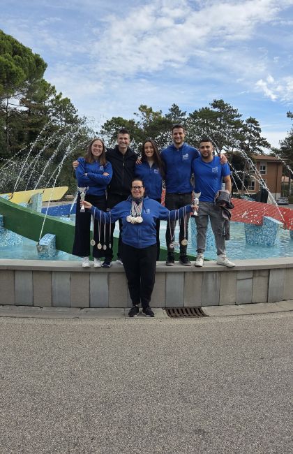 17 titoli nazionali per la squadra di nuoto UniPv