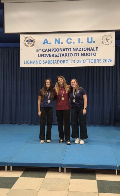 Premiazione assoluti donne 50SL Simona Fiorini e Anna Tardivo