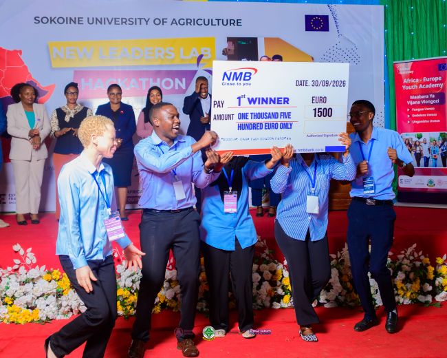 AEYA - First Hackaton in Tanzania - First place