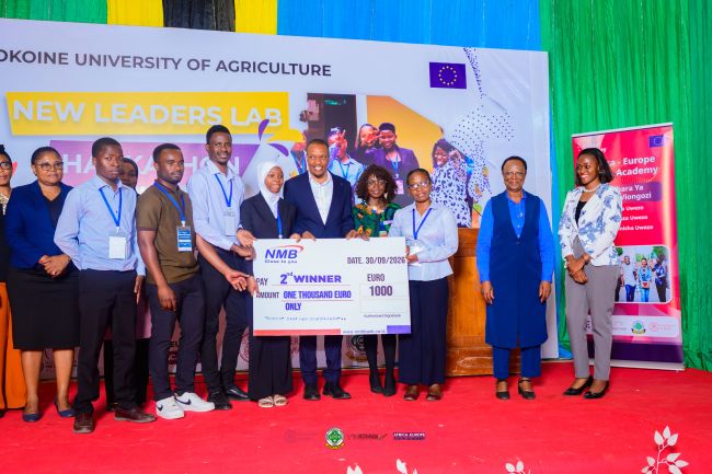 AEYA - First Hackaton in Tanzania - Second place
